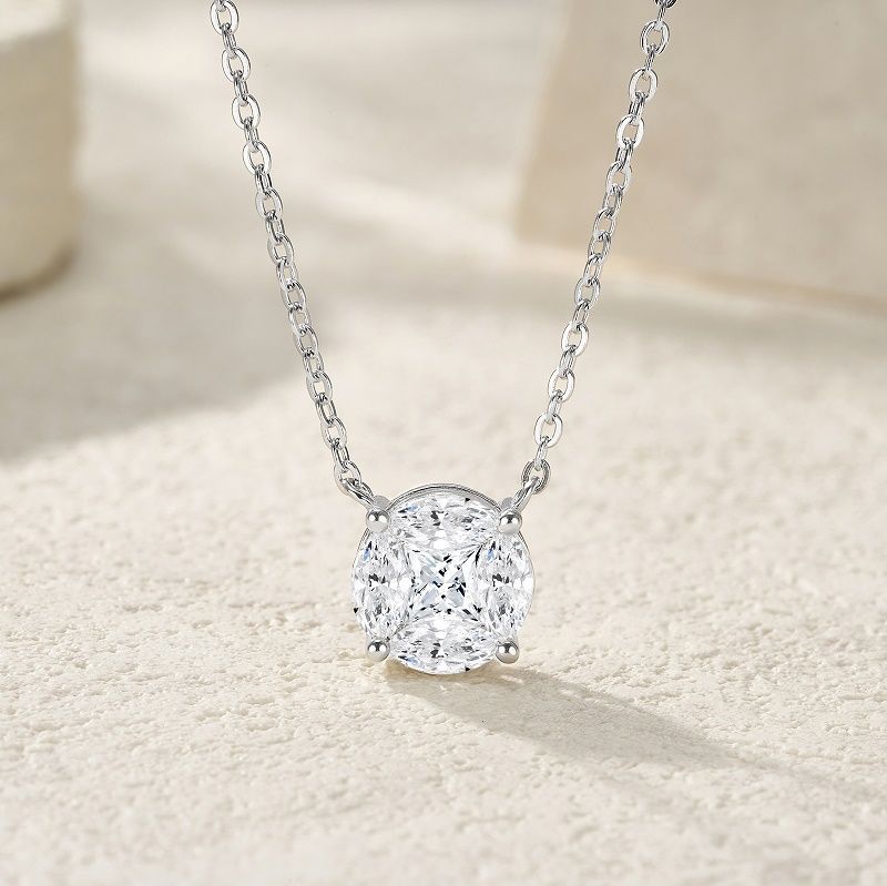 Japanese And Korean Fashion Light Luxury Niche Brand8 Hearts 8 Arrows Dazzling Clavicle Necklace