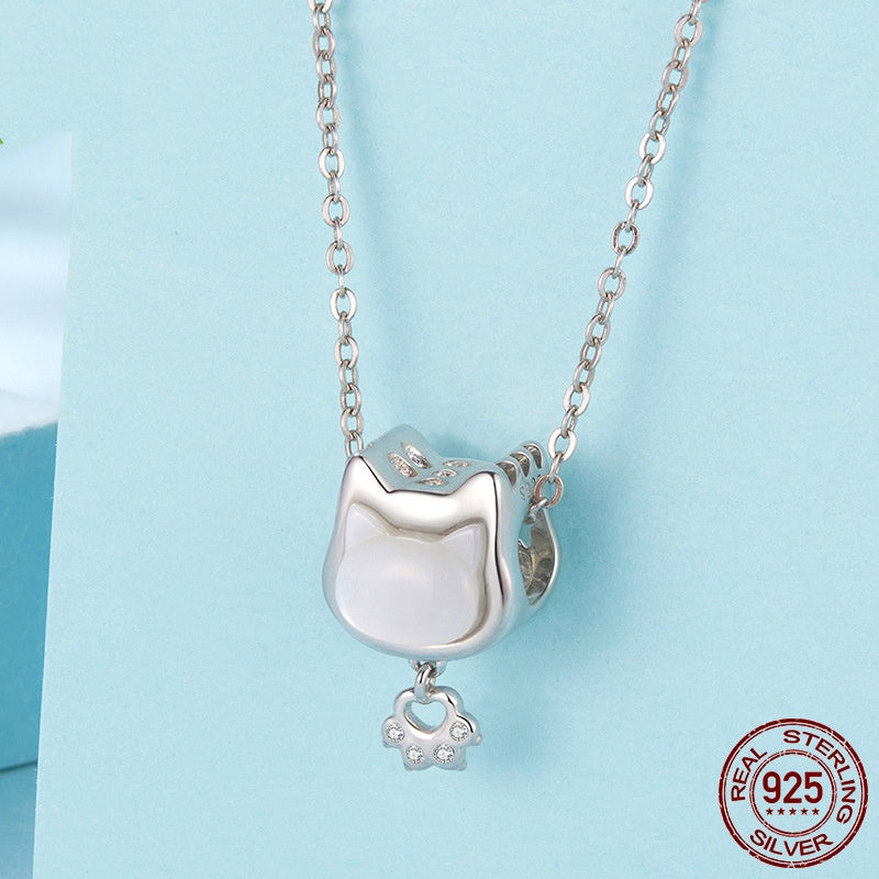 Diy Beaded Jewelry Accessories S925 Sterling Silver Beads