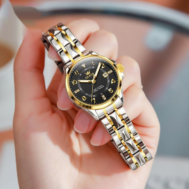 Quartz Simple Casual Couple's Watch Waterproof