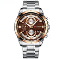 Multifunctional Six-pin Calendar Waterproof Quartz Watch
