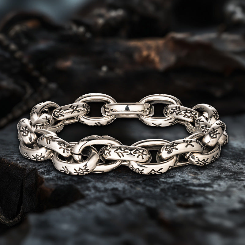 Seven Realms Imprint Mens Bracelet Personalized And Retro Style