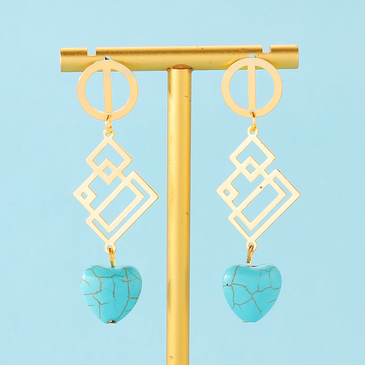 Stylish Minimalist And Personalized Alloy Earrings For Women