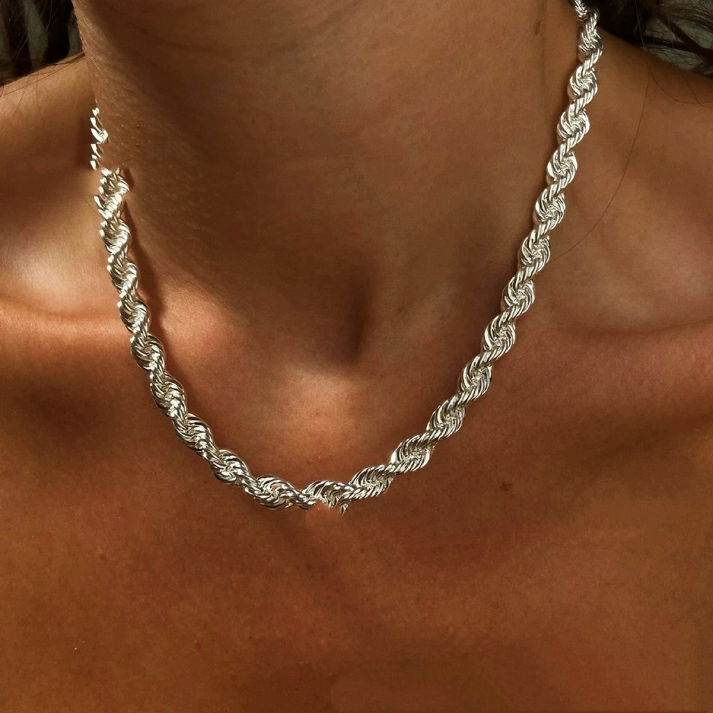 Titanium Steel Twisted Chain Necklace That Wont Fade