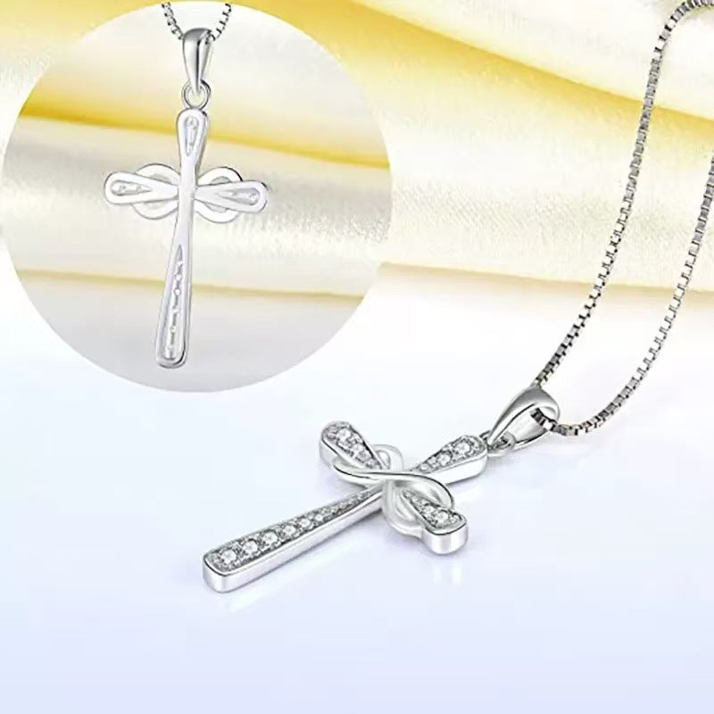 Eternal Infinite Love Ring Necklace