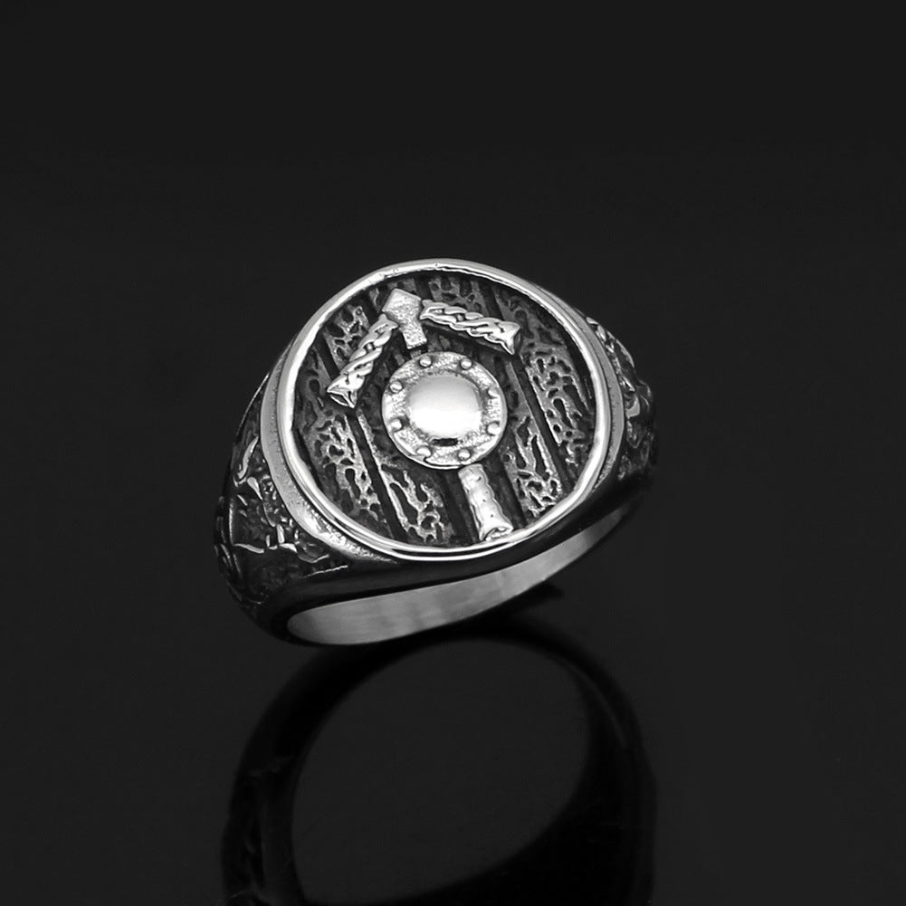 Viking Ring Jewelry War Shield Viking Characters OE