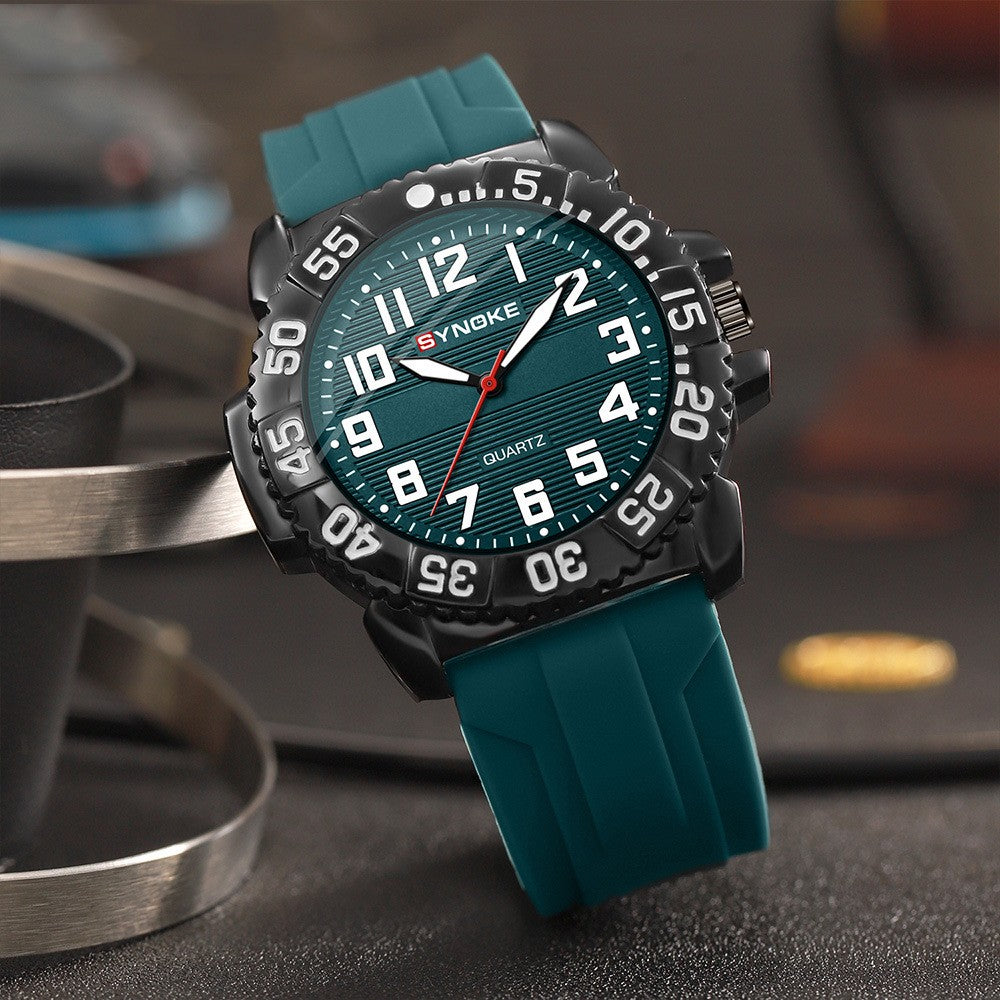 Retro Silicone Quartz Watch Fashion Student