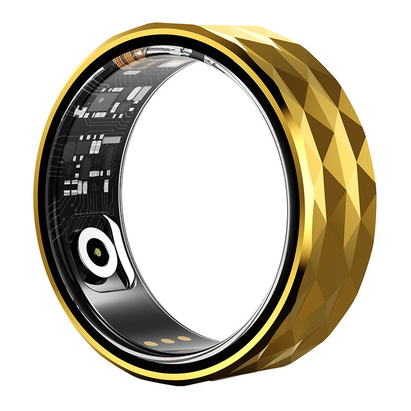 R12M smart ring heart rate oximeter step sleep monitoring