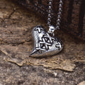 Retro Trendy Jewelry With A Lace-up Heart Pendant