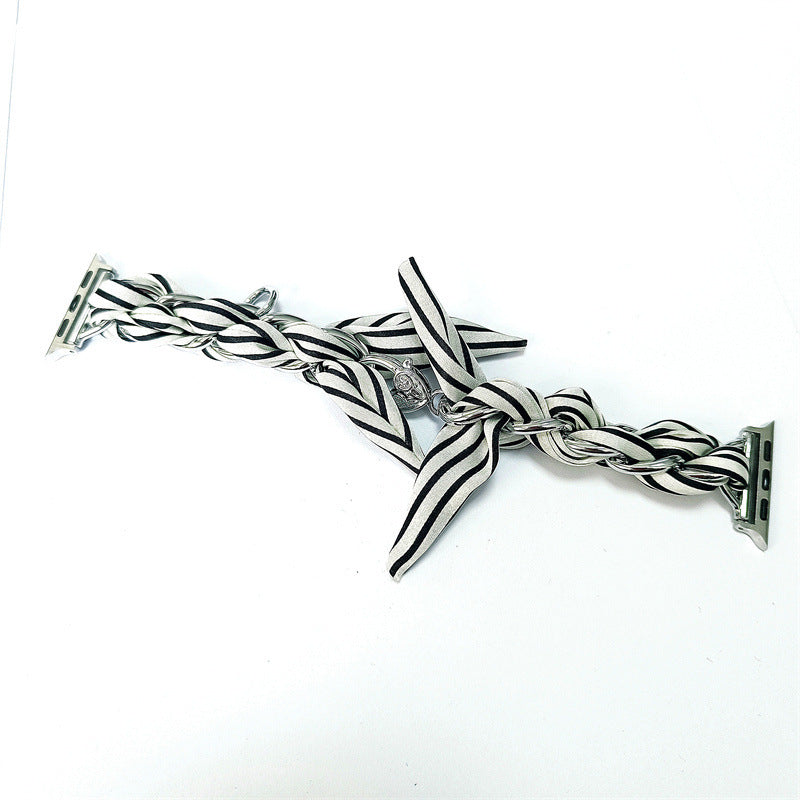 Watch Scarf Metal Chain Women