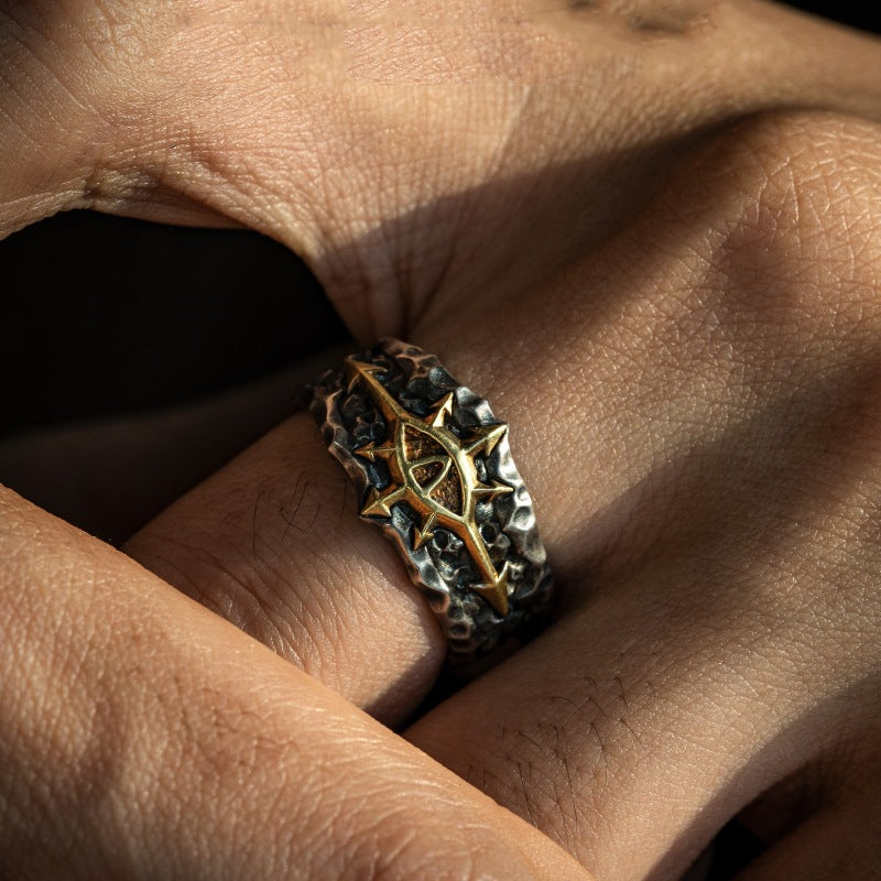 Open Ring In Thai Silver Trendy For Men