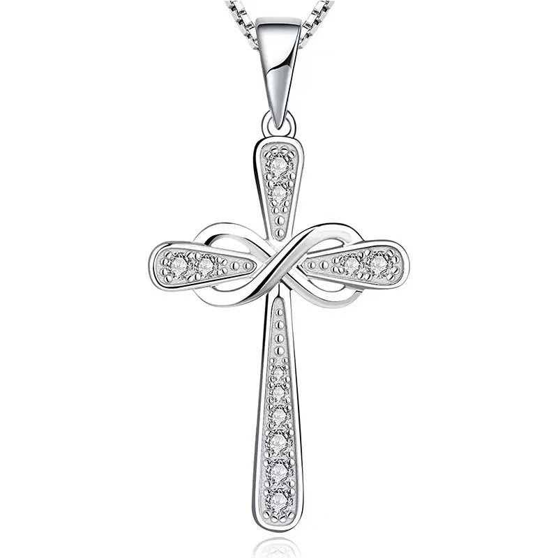 Eternal Infinite Love Ring Necklace