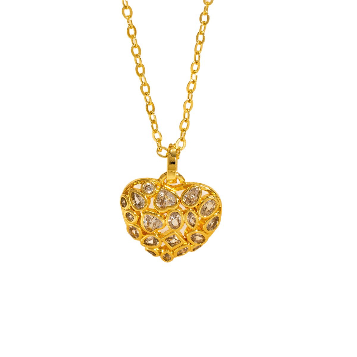 A Luxurious Yet Understated Heart-shaped Necklace