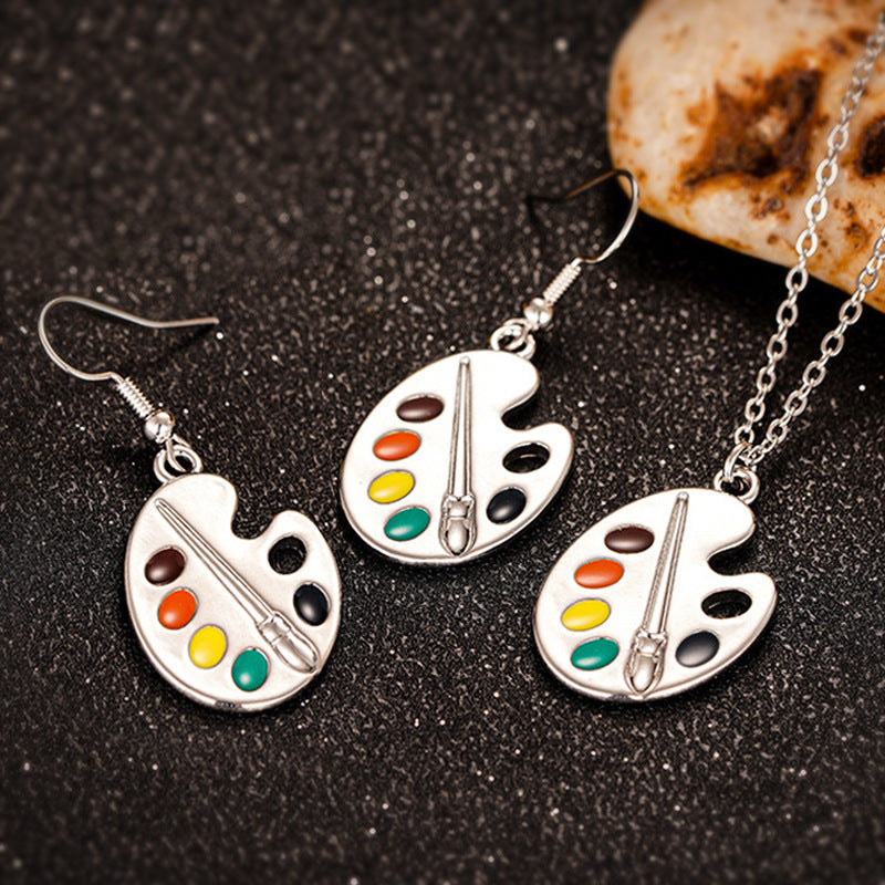 Creative Uniquely Shaped New Color-matching Necklace