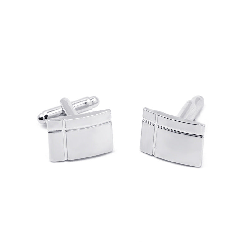 Fashion Zinc Alloy French Business Cufflinks