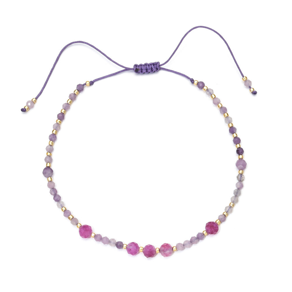 Retro Light-luxury High-end Pearl Bracelet With A Drawstring