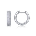 Years - Earrings Set With Top-quality Moissanite S925 Silver And Platinum-plated Stud Earrings, A Fashionable And Trendy Accessory, Can Be Tested With A Diamond Pen