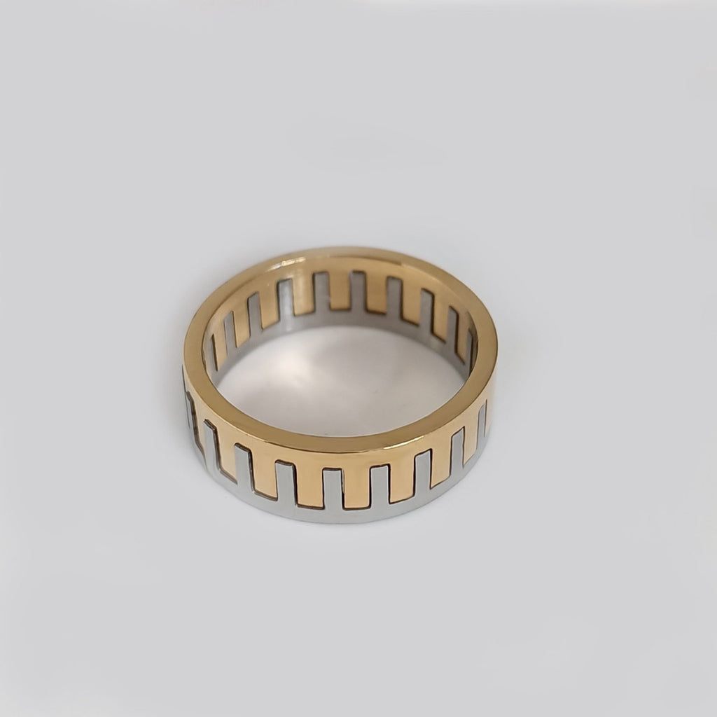 Light-luxury Unisex Plain Ring Made Of Titanium Steel