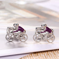 High Grade Stainless Steel Cufflinks Cycling Men's French Shirt Sleeve Stud