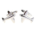 Glossy Metal Airplane Shape Cufflinks Dongguan Men's Cuffs French Shirt Cuff Studs Buttons