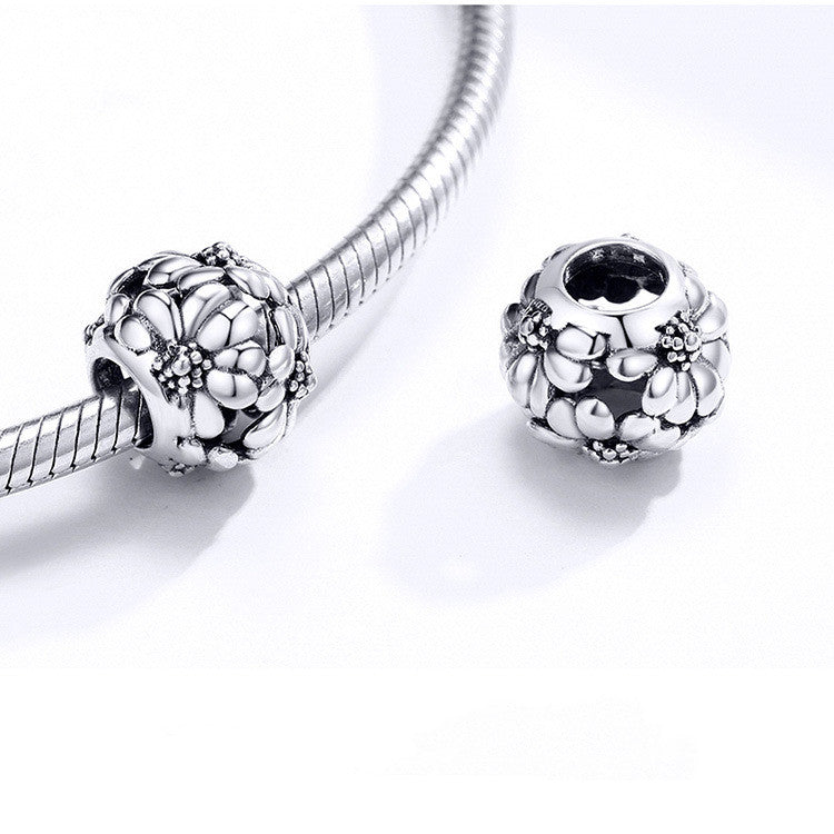 Small Daisy Beaded Bracelet Round Diy Beads Jewelry Accessories