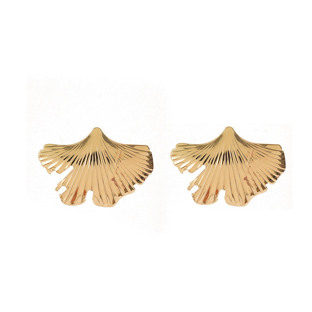 Retro Hollow Heart-Shaped Geometric Earrings
