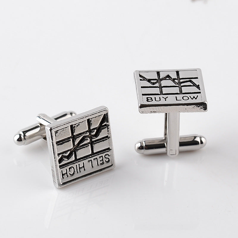 Alloy Electric Ferry Fashion French Cufflinks Cuff Nails