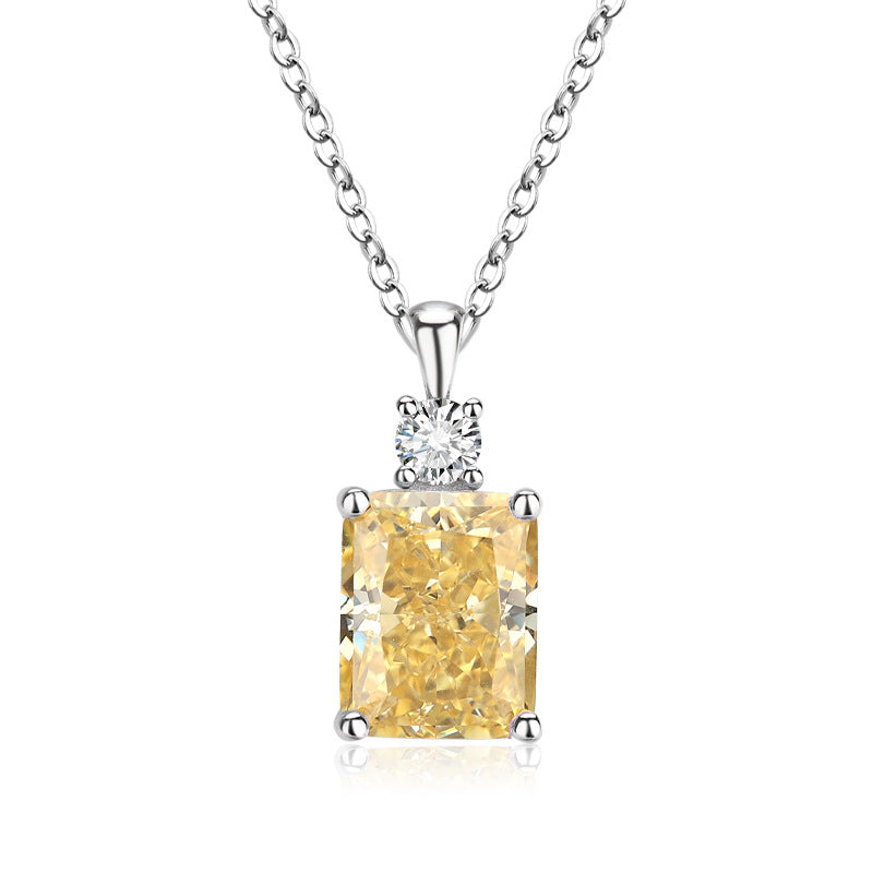 S925 Sterling Silver Perfume Bottle Necklace For Women