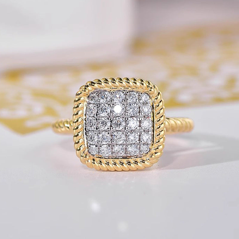 Womens Stylish And Elegant French Style Ring