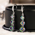Shimmering Colorful Zircon Womens Earringselegant And Versatile