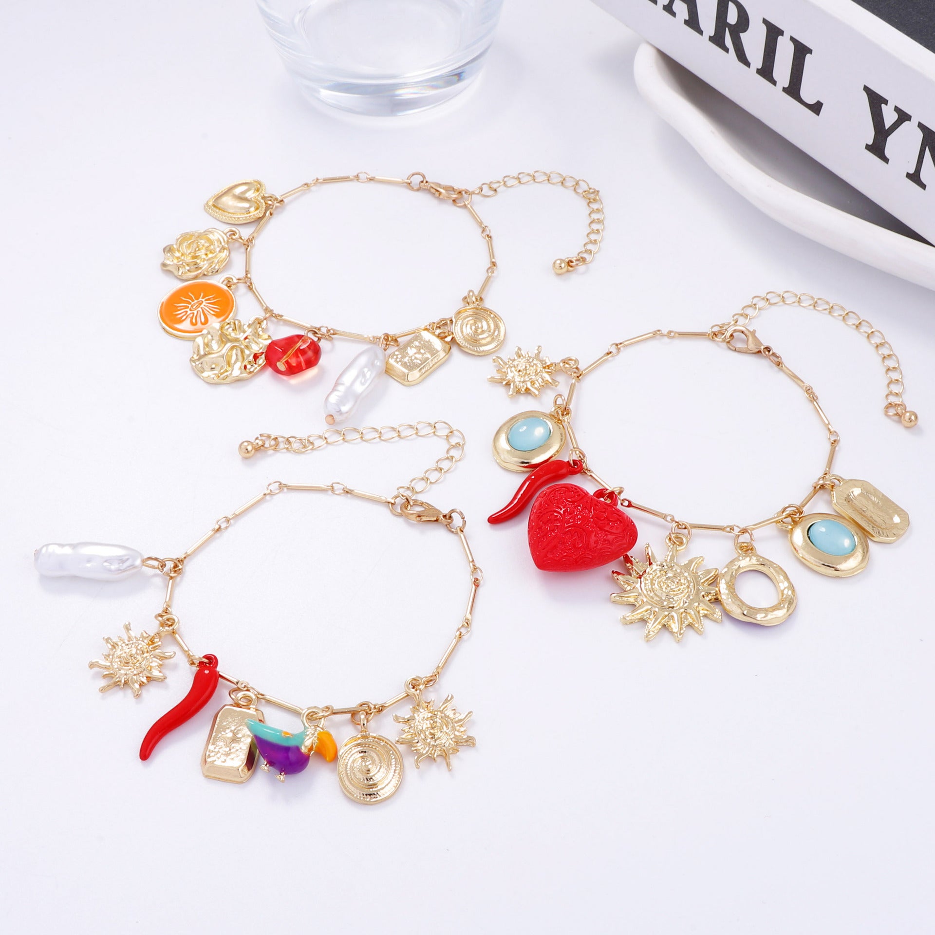 Lightweight Luxury High End Designer Multi Layer Alloy Bracelet For Women