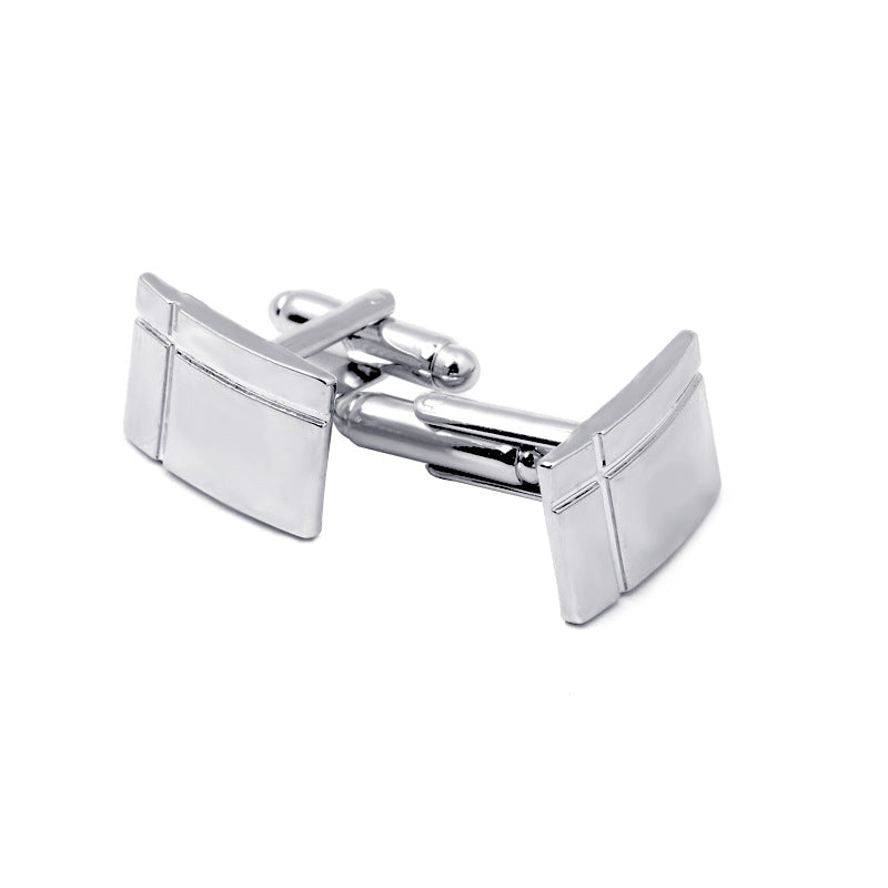 Fashion Zinc Alloy French Business Cufflinks