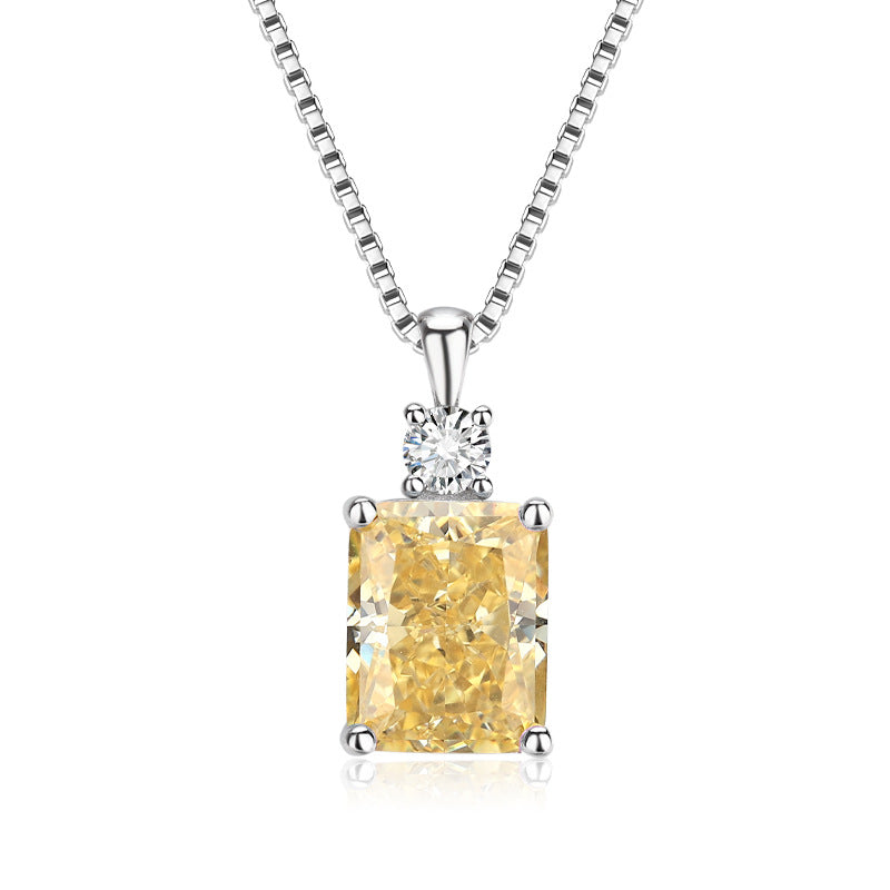 S925 Sterling Silver Perfume Bottle Necklace For Women