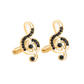 Men's Creative Fantastic Note Shirt Cufflinks