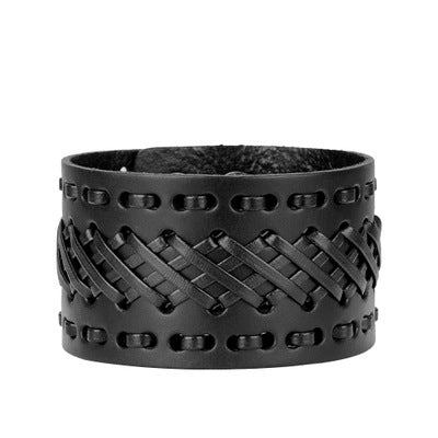 Multi-layer vintage cowhide rope