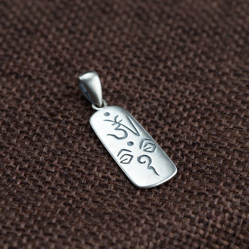 S925 Silver Retro Thai Silver Diy Hand Bracelet Pendant