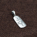 S925 Silver Retro Thai Silver Diy Hand Bracelet Pendant