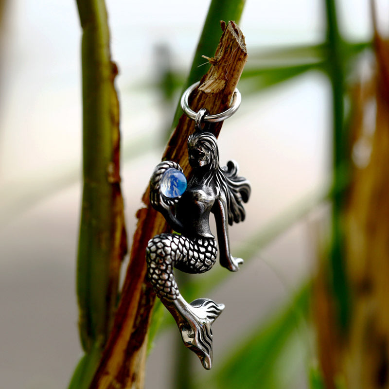 New Stainless Steel Mermaid Pendant
