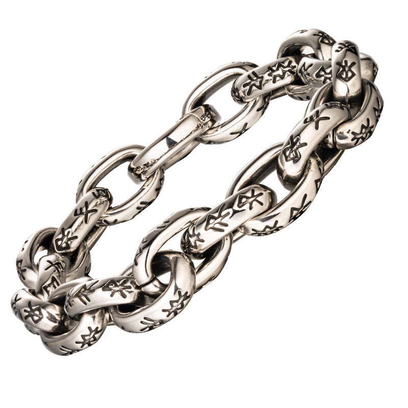 Seven Realms Imprint Mens Bracelet Personalized And Retro Style