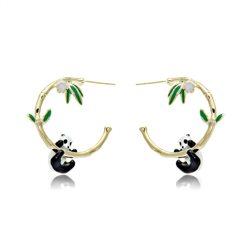 Elegant High End Short Hair Earrings