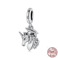Graduation Season Diy Pendant Parts Trencher Cap S925 Sterling Silver Beads