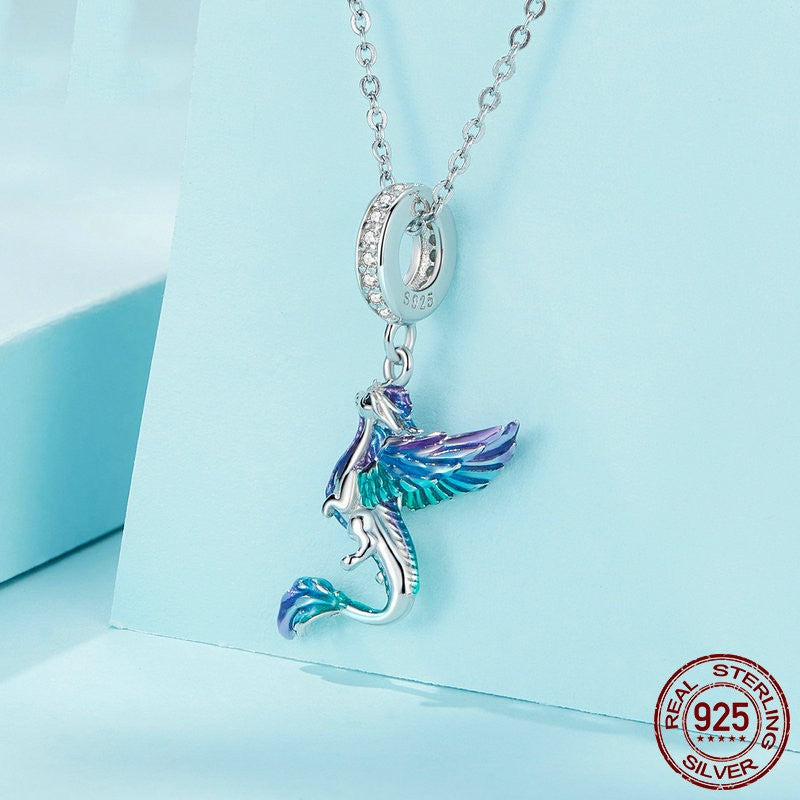 Gradient Dripping Flying Dragon Bracelet String Beads