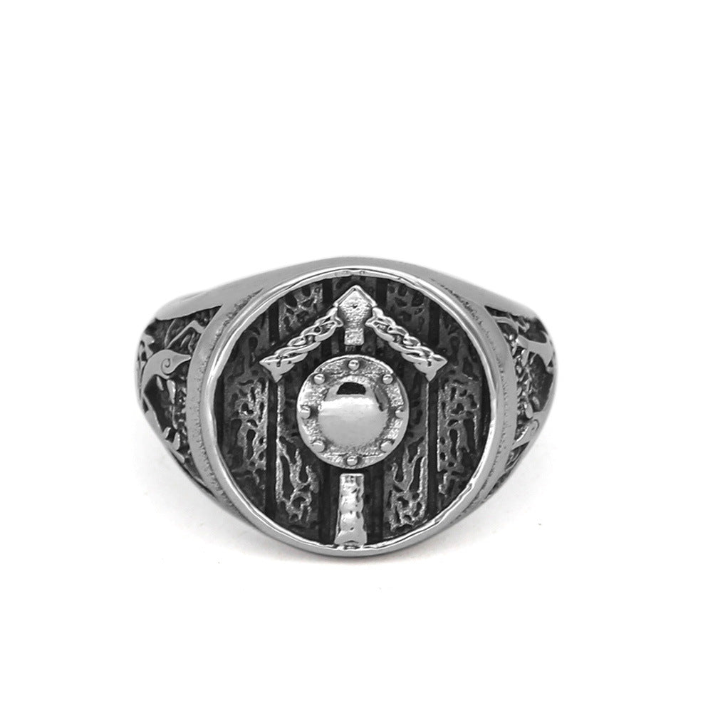 Viking Ring Jewelry War Shield Viking Characters OE