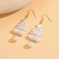 Irregular Christmas Tree Minimalist Earrings For Women