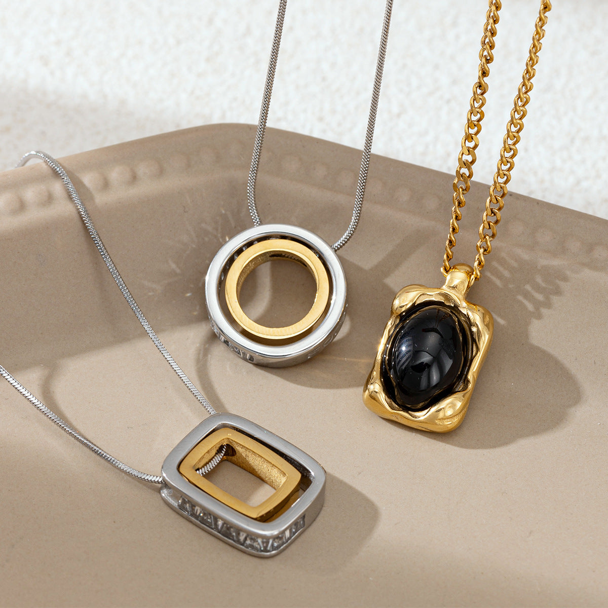 Women's Fashion Stainless Steel Necklace