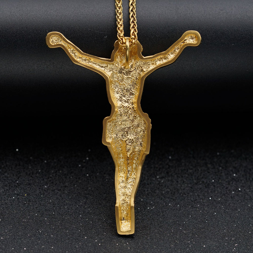 316 Stainless Steel Gold-Plated Extra-Large Full-Body God