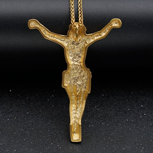 316 Stainless Steel Gold-Plated Extra-Large Full-Body God