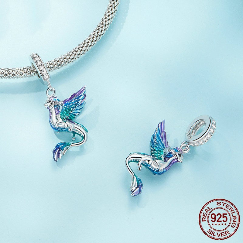 Gradient Dripping Flying Dragon Bracelet String Beads
