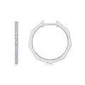 Moden Star Ring - Set With Top-quality Moissanite S925 Silver And Platinum-plated Stud Earrings, A Fashionable And Trendy Accessory That Can Be Tested With A Diamond Pen