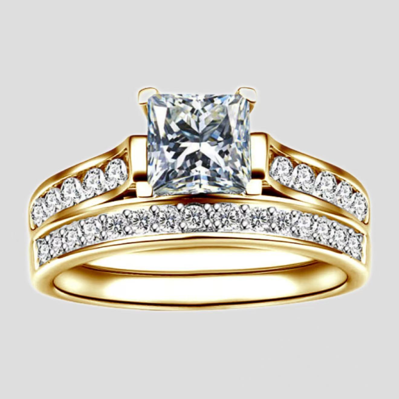 Simple And Stylish Zircon Ring For Women