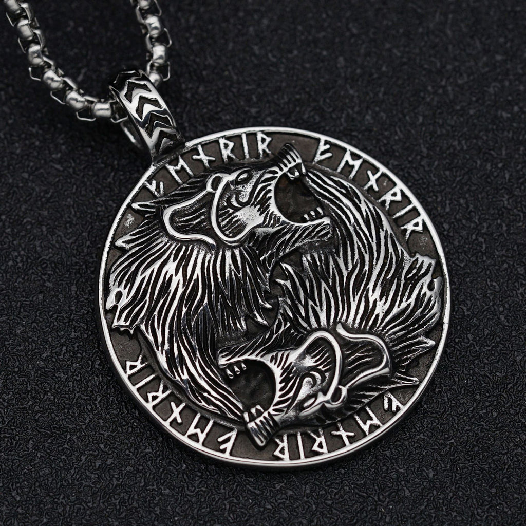 Pirate Viking Guardian Totem Men's Pendant